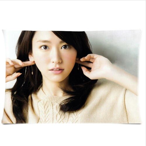 Amazon 新垣結衣 あらがき ゆい 抗菌防臭 ピロケース 50 綿 50 ポリエステル ガッキー 枕カバー 50ｘ70c 両面印刷 枕カバー ピローケース オンライン通販