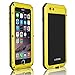 iPhone 6 plus case,Luxsure Aluminum Case Waterproof Shockproof Dust/Dirt/Snow Proof Aluminum Gorilla Glass Metal Military Heavy Duty Armor Protection Case Cover for iPhone 6 Plus 5.5