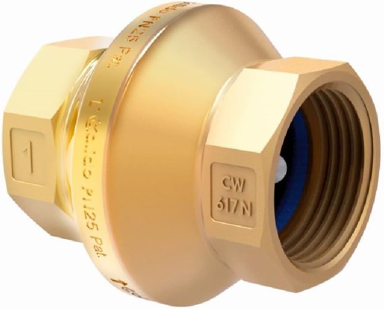 1/2" Non Return Check Valve with New Patent Full Flow