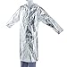 Welding Apron Aluminized Heat Resistant Apron Protective Coat Safety Suit Safety Apparel Flame Resistant Safety Lab Apron Welding Gown