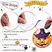 MISS FANTASY Halloween Games for Kids Party - Pin The Nose on The Pumpkin & More Activities