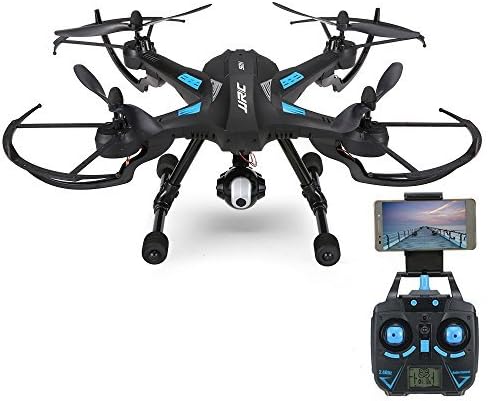 Fitiger Remote RC Drone FPV 2.4GHz 6-Axis Gyro Remote Control Drone with 0.3MP HD C4015 Camera Drone With Wifi Camera Video Live Drone for Kids and Adults
