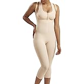 MARENA SFBHM2 Stage 2 Pull-On Girdle with High-Back – Adjustable Mid-Calf Length Girdle