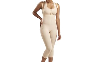 MARENA SFBHM2 Stage 2 Pull-On Girdle with High-Back – Adjustable Mid-Calf Length Girdle