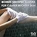 Premium Dry Brushing Body Brush for Glowing Tighter Skin and Better Circulation - Bonus Exfoliating Gloves to Easily Exfoliate in the Shower and Bath – For Rejuvenating Your Skin