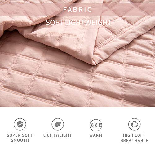 KASENTEX QuiltBeddingCoverletBlanketSet, Machine Washable, Ultra