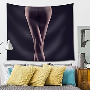 Sexy Nude Model - Fabric Tapestry, Home Decor - 51x60 inches