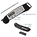 Instant Read Thermometer Digital Food Thermometer Kitchen Thermometer with Collapsible Internal Probe Anti-Corrosion for Food Meat Grill BBQ Milk and Bath Water