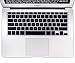 DHZ Ultra Thin Transparent Keyboard Cover Soft TPU Skin for Only 2015 or Older Version MacBook Pro 13