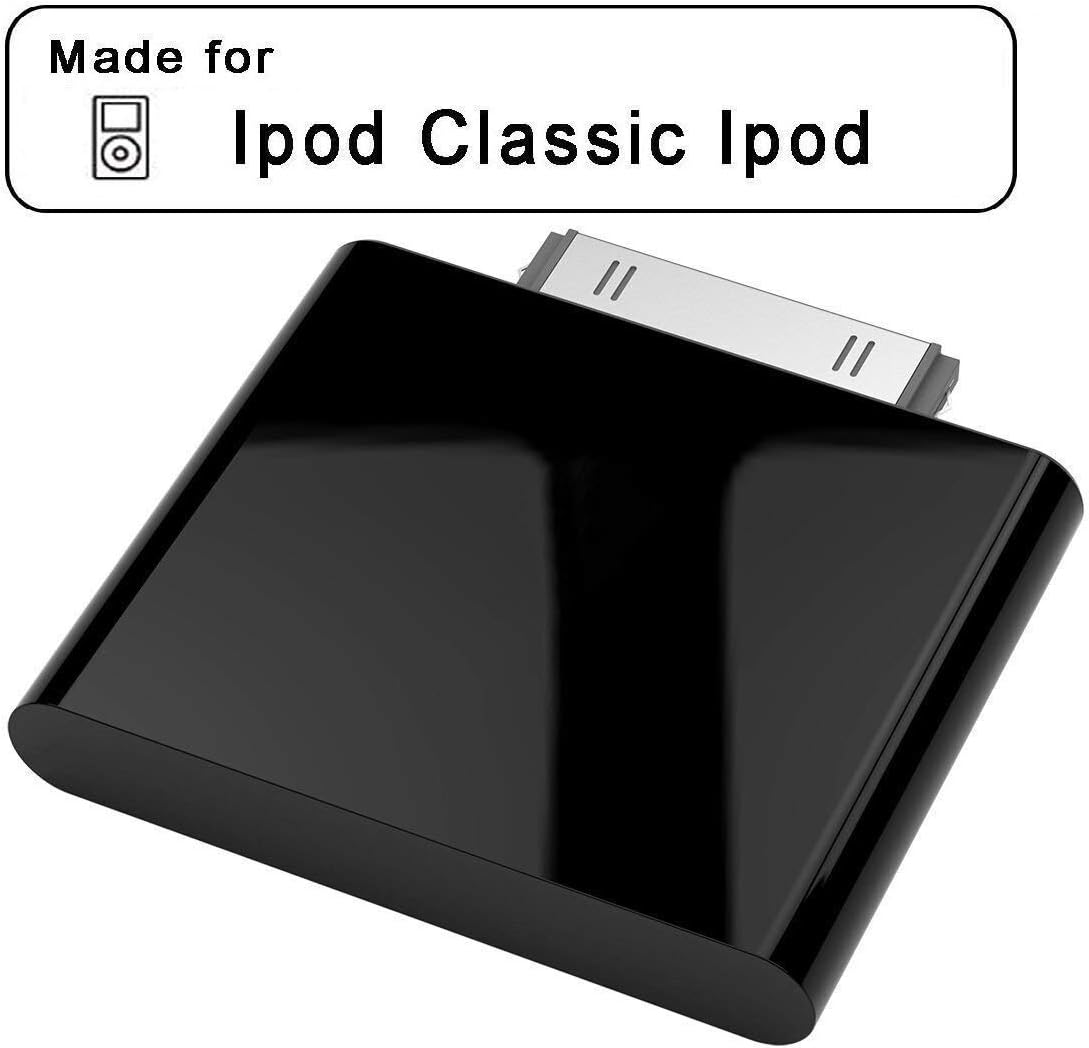 VR-robot 30-Pin Bluetooth Transmitter for iPod Mini iPod iPod Nano Touch Video, Bluetooth Adaptor (Only for Device Before 2007) (iPod Bluetooth)