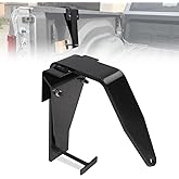 Mepareri 4pcs Truck Camper Tie Downs Fit for Most Full-Size Non Dual Trucks | Black Powder Coating, No Drilling