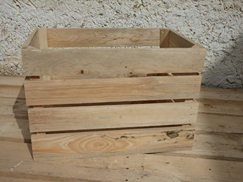 DECORANDO CON SAM Caja Madera Natural Tipo Fruta Vintage Alta: Amazon.es: Hogar