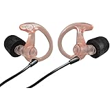 SureFire Sonic Defenders Ultra Max Filtered Earplugs w/Comply Canal Tips, Reusable, Clear, Medium, EP10-MPR