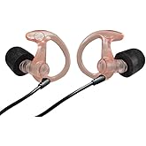 SureFire Sonic Defenders Ultra Max Filtered Earplugs w/Comply Canal Tips, Reusable, Clear, Medium, EP10-MPR