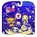 Littlest Pet Shop Hungriest Pet Pairs Honey Bear (#813) And Bumblebee (#814)
