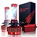 LIGHTENING DARK 9006 LED Headlight Bulbs Conversion Kit, CREE XPL 6K Cool White,7200 Lumen - 3 Yr Warranty