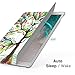MoKo Case for iPad Pro 12.9 - Slim Lightweight Smart-shell Stand Cover with Translucent Frosted Back Protector for Apple New iPad Pro 12.9 Inch 2017 & 2015 Tablet, Lucky TREE (with Auto Wake/ Sleep)