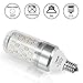 LOHAS LED Candelabra Bulb, 85W Equivalent LED Bulbs, LED Corn Light Bulb(9W), E12 Candelabra Base, Warm White 2700K, T10 Bulbs for Chandelier Lighting, 900 LM, 360° Beam Angle, Not-Dimmable(3 Pack)