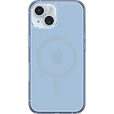 OtterBox iPhone 13, 14, 15, and 16e Symmetry Series Clear Case - Silver Glade Blue