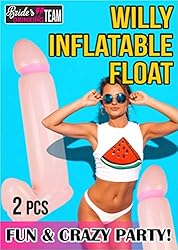 Bachelorette Willy Balloon 2pcs - Inflatable Willy