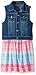 Limited Too Girls' Woven Vest and Knit Dress Set