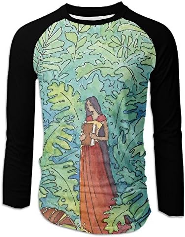 Lonely Princess Lovely Raglan Long Sleeve T Shirt For Men