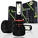 LIGHTENING DARK 10000 Lumens Ultra Bright H11 (H8,H9) LED Headlight Bulbs,Philips TX1860 Chip Conversion Kit,6000K Cool White - 3 Yr Warranty