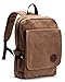 Zebella Vintage Canvas Backpack for Laptop School Rucksack Weekender Daypack Bag Travel Haversacks