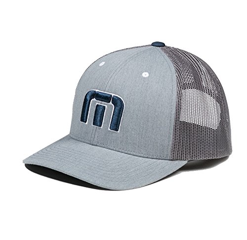 TravisMathew  Men's Morales Heather Grey Hat