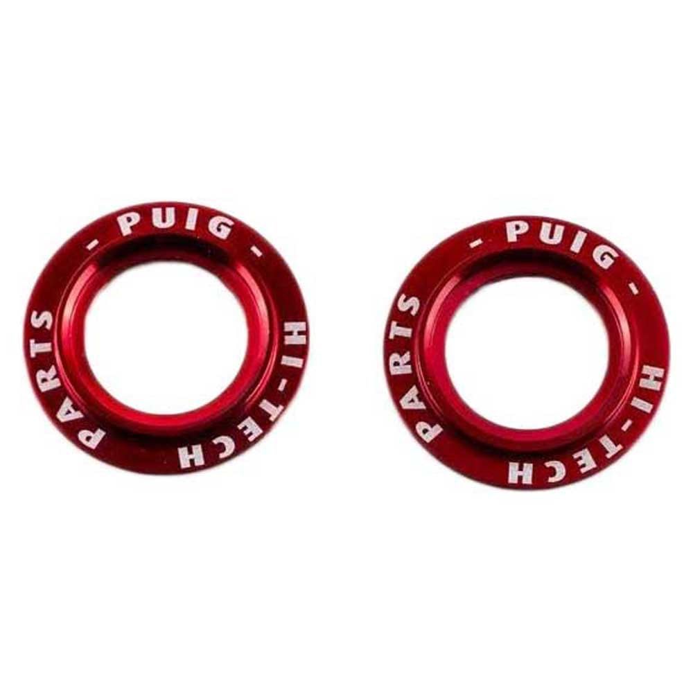 Puig Anodized Aluminum Rings Set 20025R Red for PHB19 Axle Slider