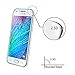 Galaxy J1 Glass Screen Protector,(J100M 2015)[2 Pack] AnoKe [Lifetime Warranty](0.3mm 9H 2.5D) Best Tempered Glass Screen Protector Film Shield Guard For Samsung Galaxy J1 J100M 2015, Glass 2 Pack