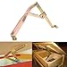 Adjustable Drafting Table Hardware Hinge for Massage Couch Drawing Board Table Facial Bed, Bronze (2PCS)