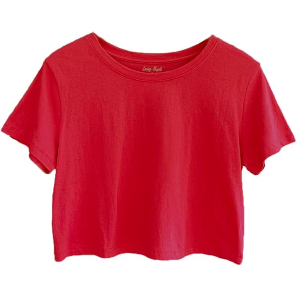 【CFCL】SHORT SLEEVE CROPPED TEE SHIRT CFCL】SHORT SLEEVE CROPPED TEE SHIRT Cuts Tomboy Cropped Tee