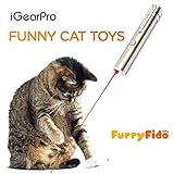 Best Cat Toy For Endless Fun: Interactive LED Light by FurryFido to Entertain Your Pets - Best for Teasing Cats and Dogs, USB Chargeable