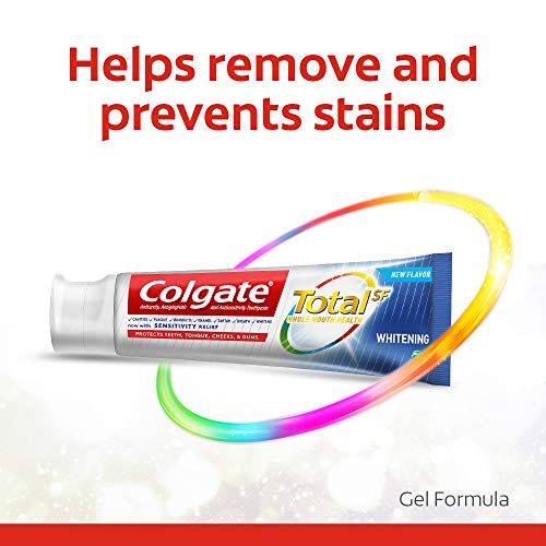Colgate Total Whitening Toothpaste with Stannous Fluoride and Zinc