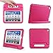 iPad case, iPad 2 / 3 / 4 case, Anken [Shockproof] Case Light Weight Kids Friendly Case Super Protection Cover Handle Stand Case For iPad 2 / 3 / 4 (iPad 2 / 3 / 4, pink)