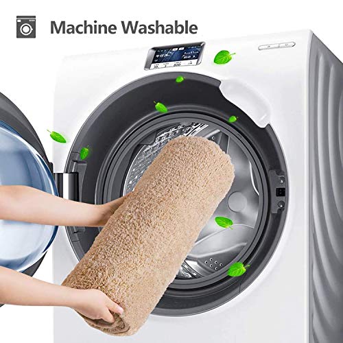 Bathroom Rug Non Slip, Luxury Soft Plush Plush Bathroom Rug, Machine Washable Thick Shaggy Bath Rug for Home & Bathroom, Bathtub, Shower, Washroom, TPR Rubber Backing (32\