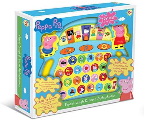 laughing peppa pig toy