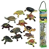 WowToyz Animal Explorer - Turtles Tube Playset - 12 Piece