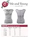 Me and Young Women's Cowl Neck Ruched Side Slim Fit Top BRIGHTRED XL