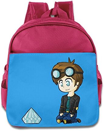 Kids TDM Design Cute Backpack School Bag Pink