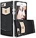 iPhone 8 Plus Case, iPhone 7 Plus Case, Ansiwee Anti-Slip Shockproof Armor iPhone 7 Plus Protective Defender Case Slim Fit Non-Slip Grip Rubber Bumper Case for iPhone 7/8 Plus 5.5 Inch (Black)