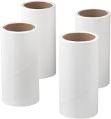 EMBO 4 Pieces Lint Roller Replacement Refill Rolls for IKEA Bastis