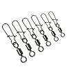 YOGAYET-Fishing-Ball-Bearing-Barrel-Swivel-with-Duo-lock-Snap-Solid-Rings-Fishing-Stainless-Steel-Rolling-Swivel-200pcslot