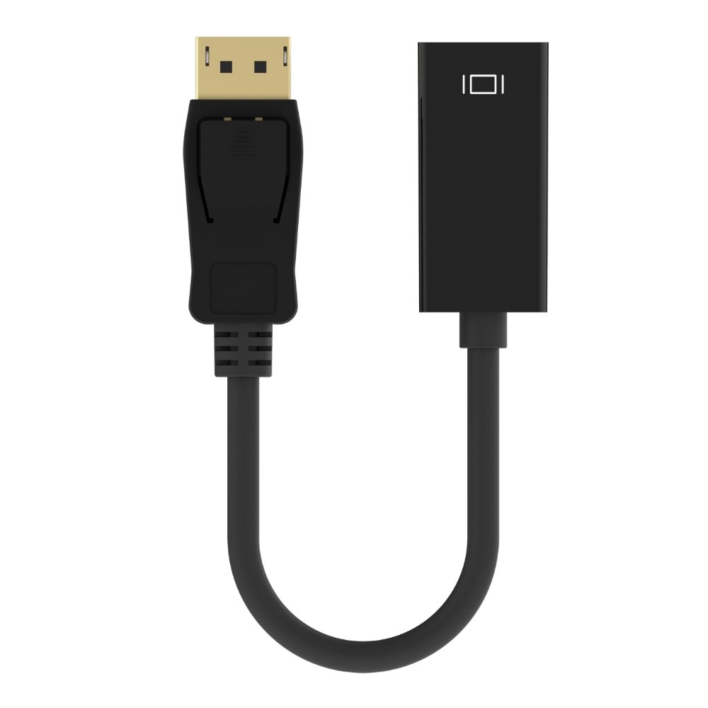 Belkin DisplayPort to HDMI Adapter Cable, Black Electrónicos Belkin DisplayPort to HDMI Adapter Cable, Black Electrónicos