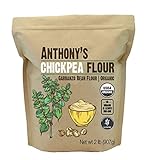 Anthony's Organic Chickpea Flour/Garbanzo Bean Flour (2lb), Gluten Free, Non-GMO