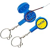 HOOK-EZE Fishing Knot Tying Tool | Protect from Fish Hooks | Tie Fishing Knots Easily | Cool Gadgets for Fishermen | Ice Fly Fishing | Fishing Accessories for Beginner Anglers | Nail Knot Tool
