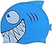 Swesy Silicone Swim Caps for Unisex with Short Hair Waterproof Ultra Stretch Swimming Hat with No-Slip Interior for Men and Women