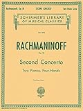 Concerto No. 2 in C Minor, Op. 18: Schirmer Library of Classics Volume 1576 Piano Duet (Schirmer's Library of Musical Classics) by 