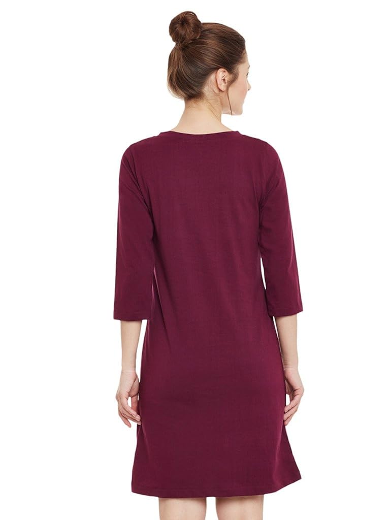 miss chase womens magenta shift dress